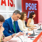 Reunión de la Comisión Ejecutiva Federal del PSOE