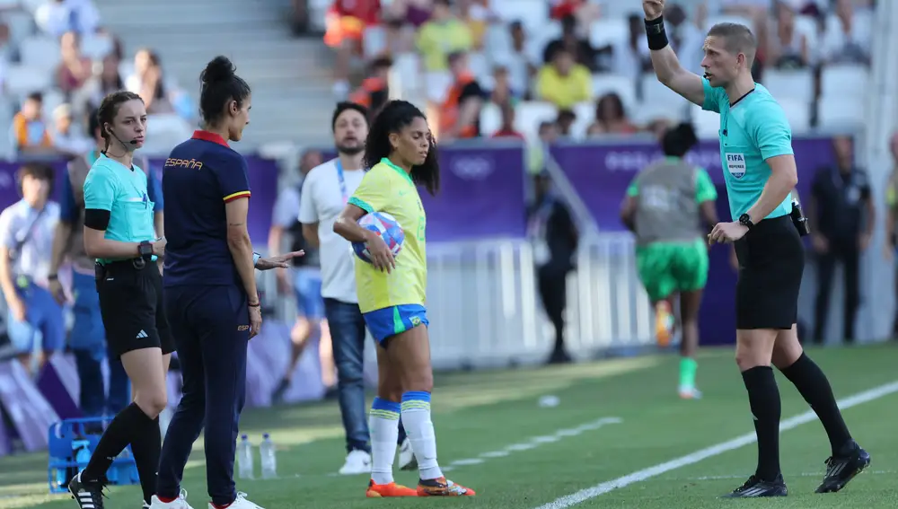 Fútbol Femenino. Brasil - España
