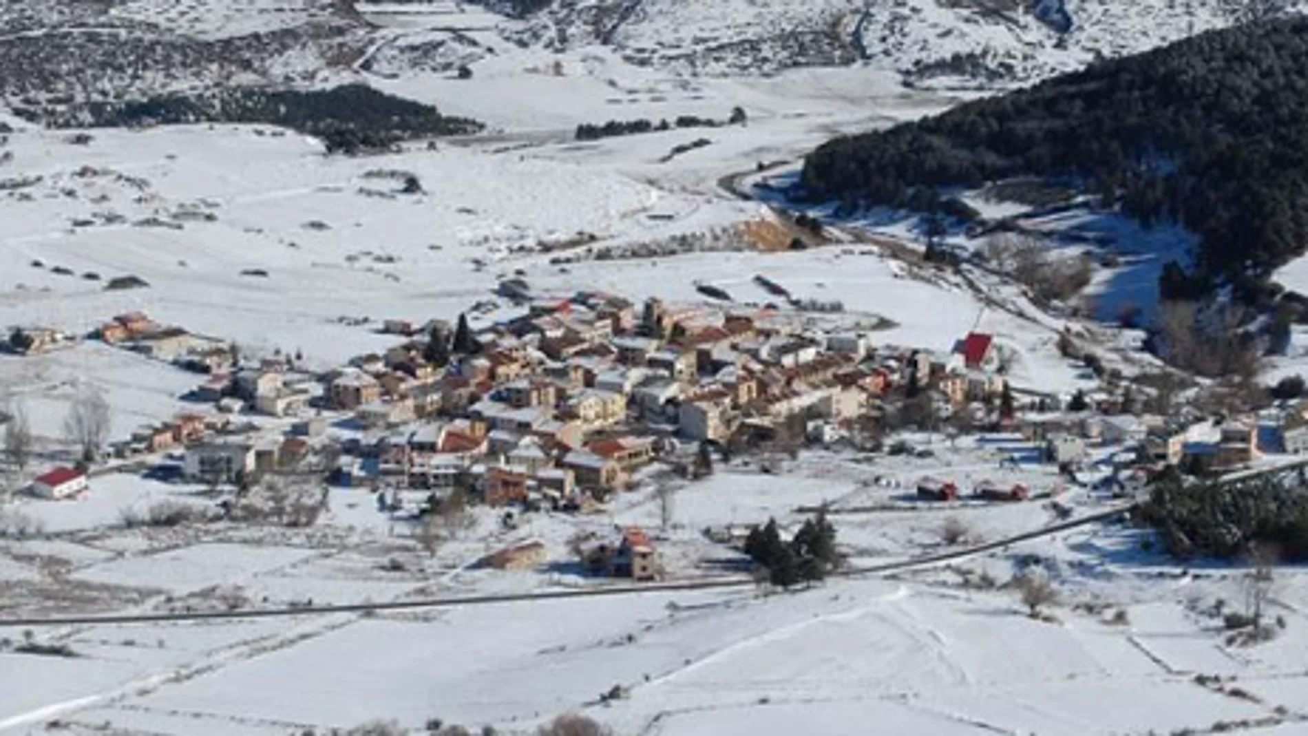 Griegos, el pueblo más frío de España