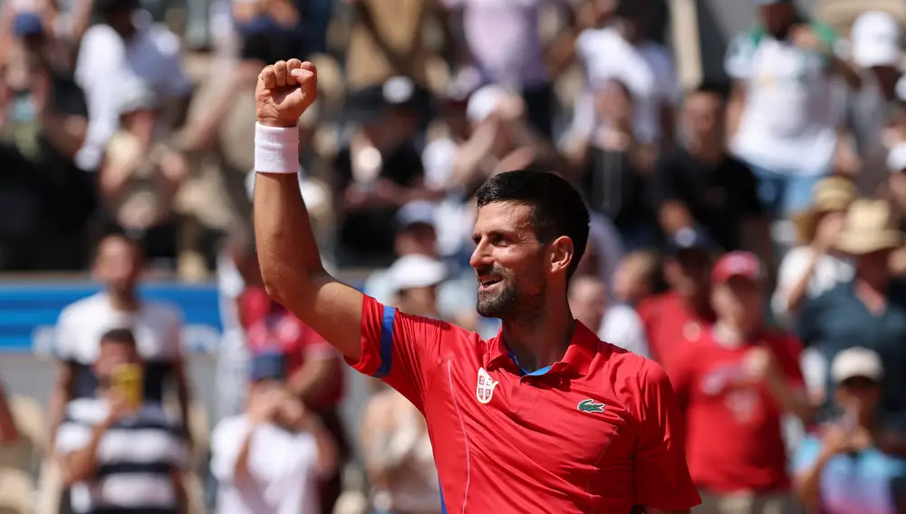 Tenis individual masculino: Novak Djokovic - Dominik Koepfer