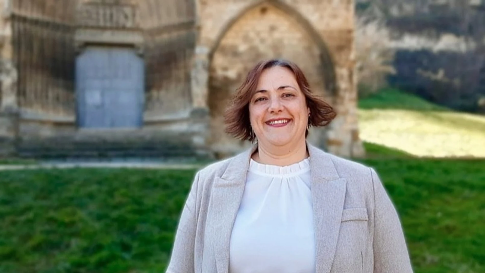 La alcaldesa de Estella, Marta Ruiz de Alda.