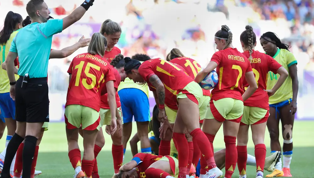 Fútbol Femenino. Brasil - España