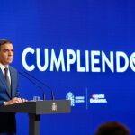 El presidente del Gobierno, Pedro Sánchez, anuncia un acuerdo con los sindicatos y la patronal sobre las pensiones