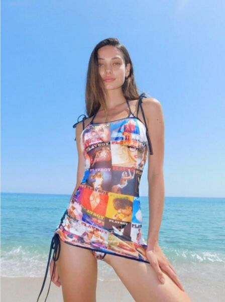 Vestido Playboy.