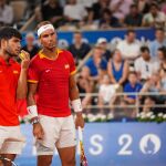 AMP. JJ.OO/Tenis.- Alcaraz avanza solo en el adiós del dobles con Nadal