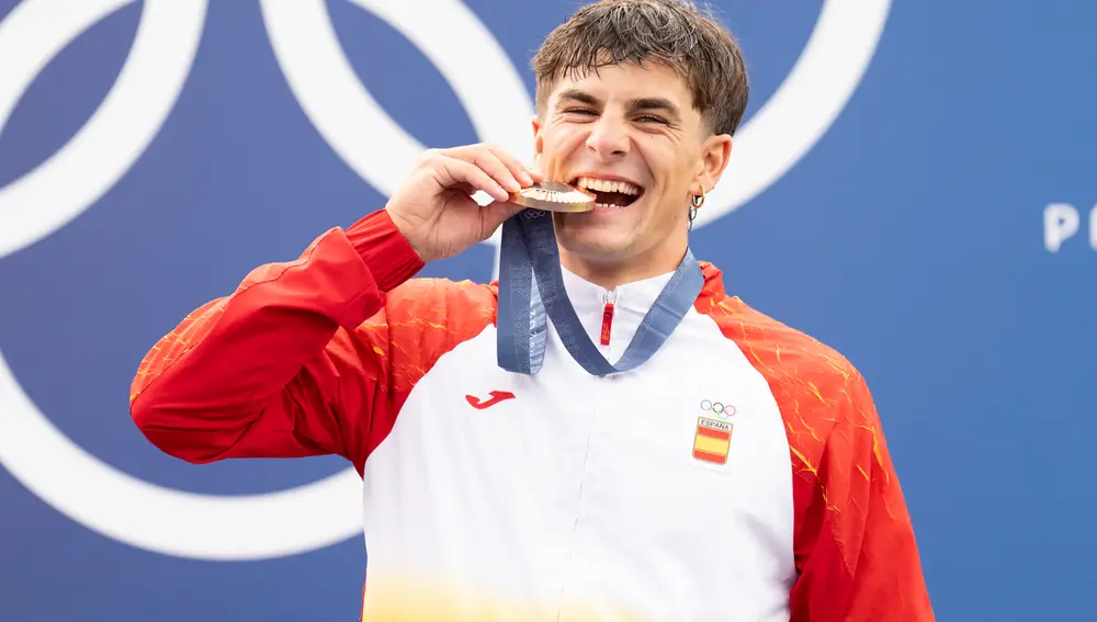 Pau Echaniz logra la medalla de bronce en K1 eslalon