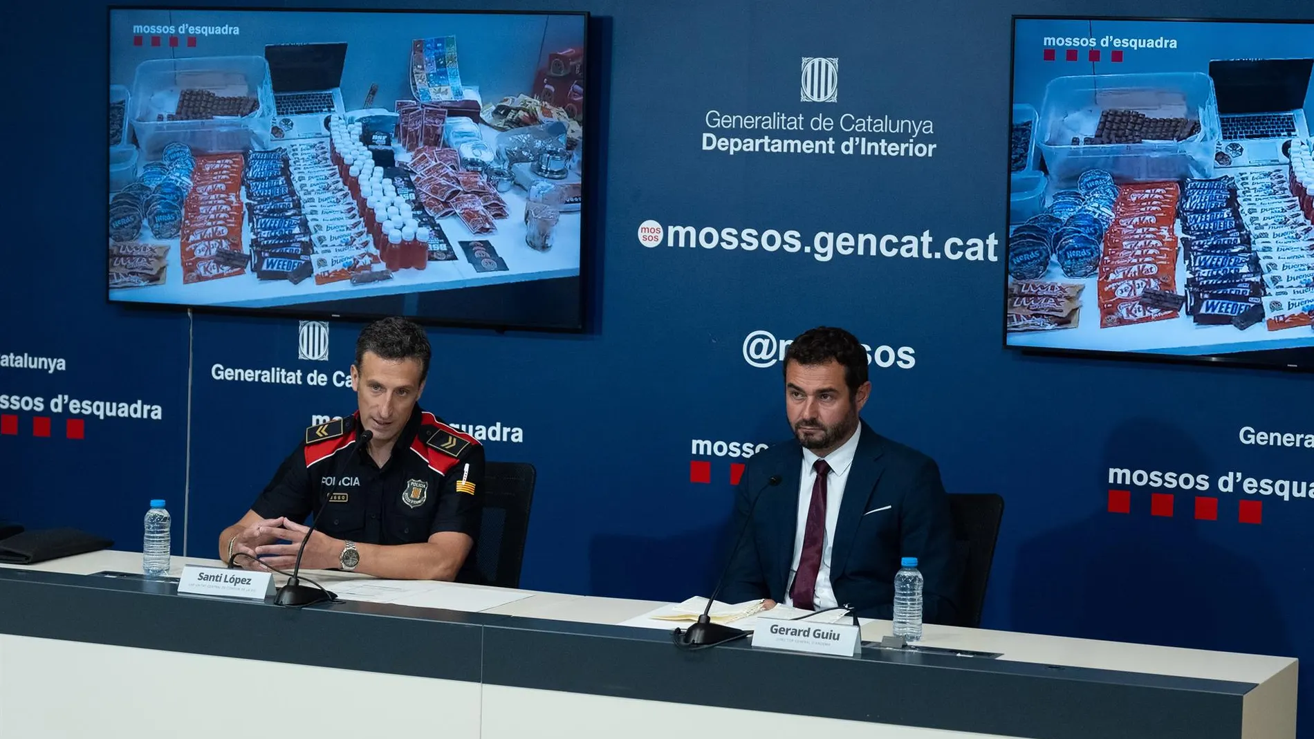 VÍDEO: Desarticulado un grupo criminal que fabricaba y vendía snacks y golosinas con cannabis en Barcelona