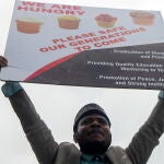 Demonstrators rally against the cost-of-living crisis in Nigeria