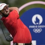 Jon Rahm, en su primer recorrido en Le Golf National