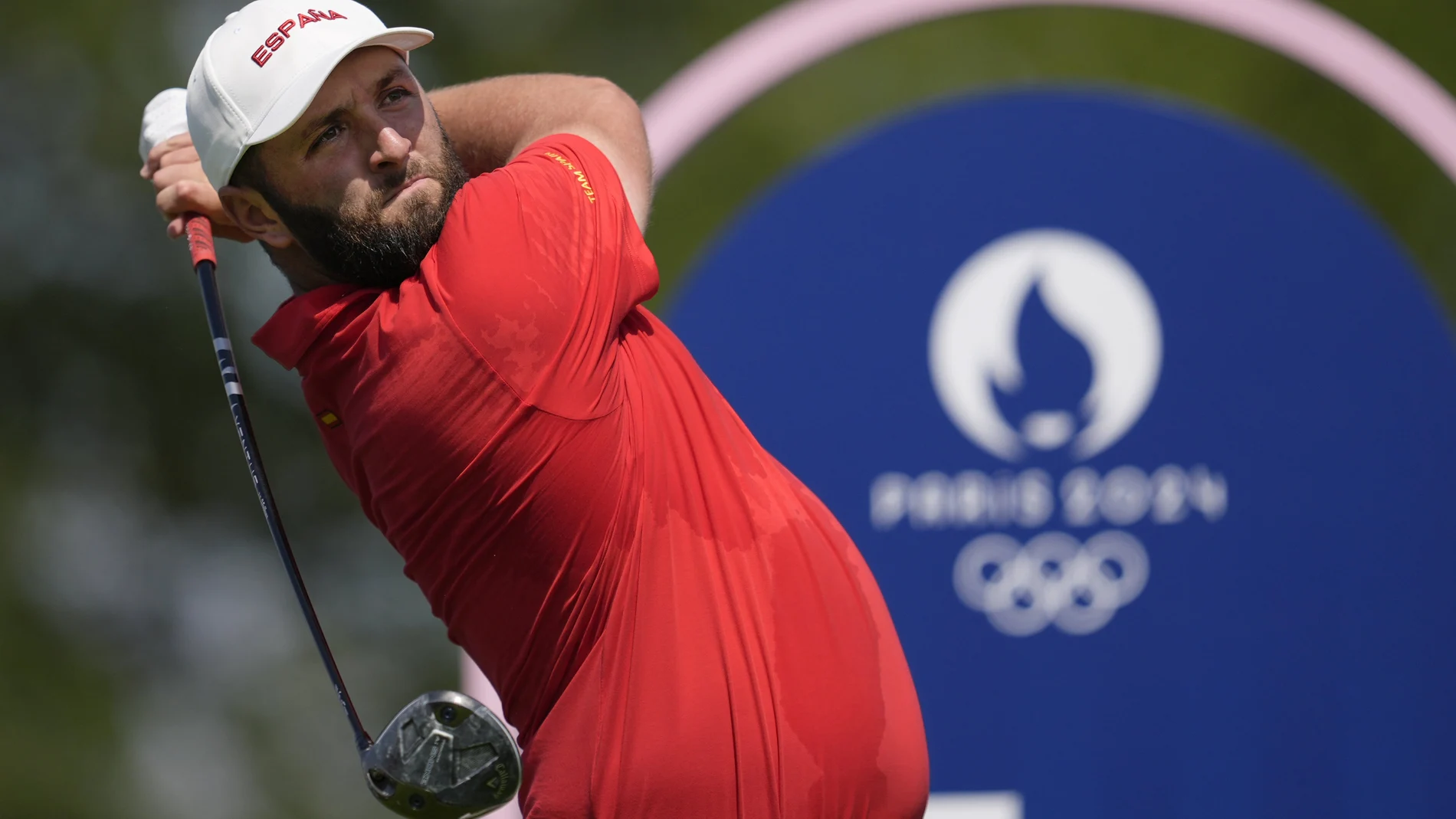 Jon Rahm, en su primer recorrido en Le Golf National