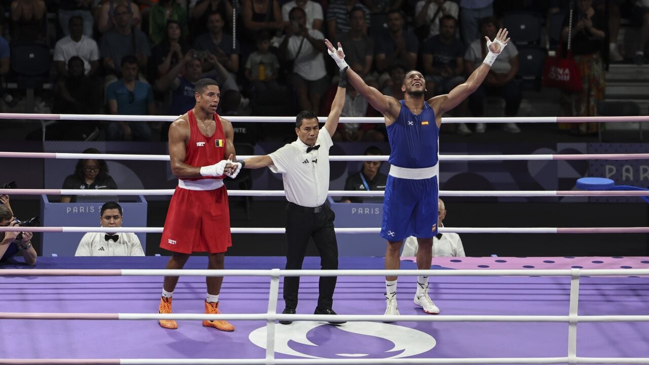 Enmanuel Reyes asegura la primera medalla para el boxeo español en París