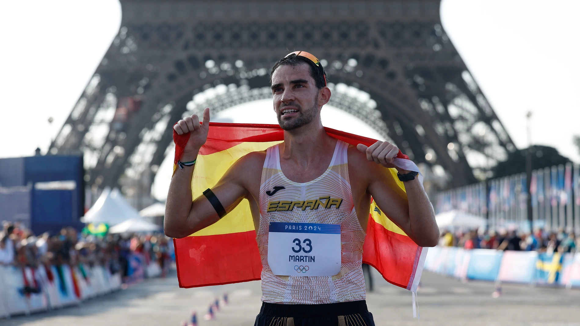 Álvaro Martín, bronce en los 20 kilómetros marcha