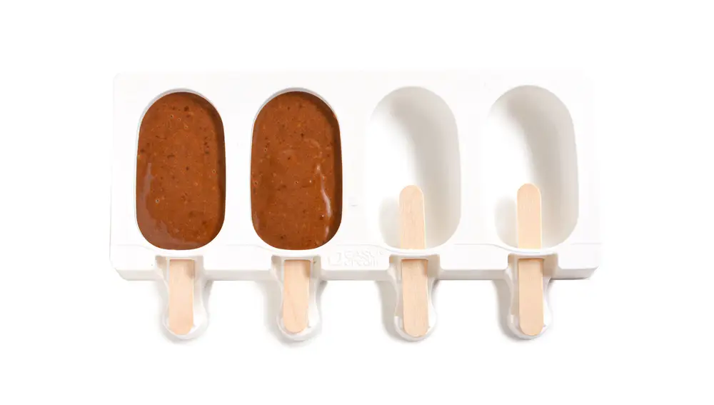 Molde con helados