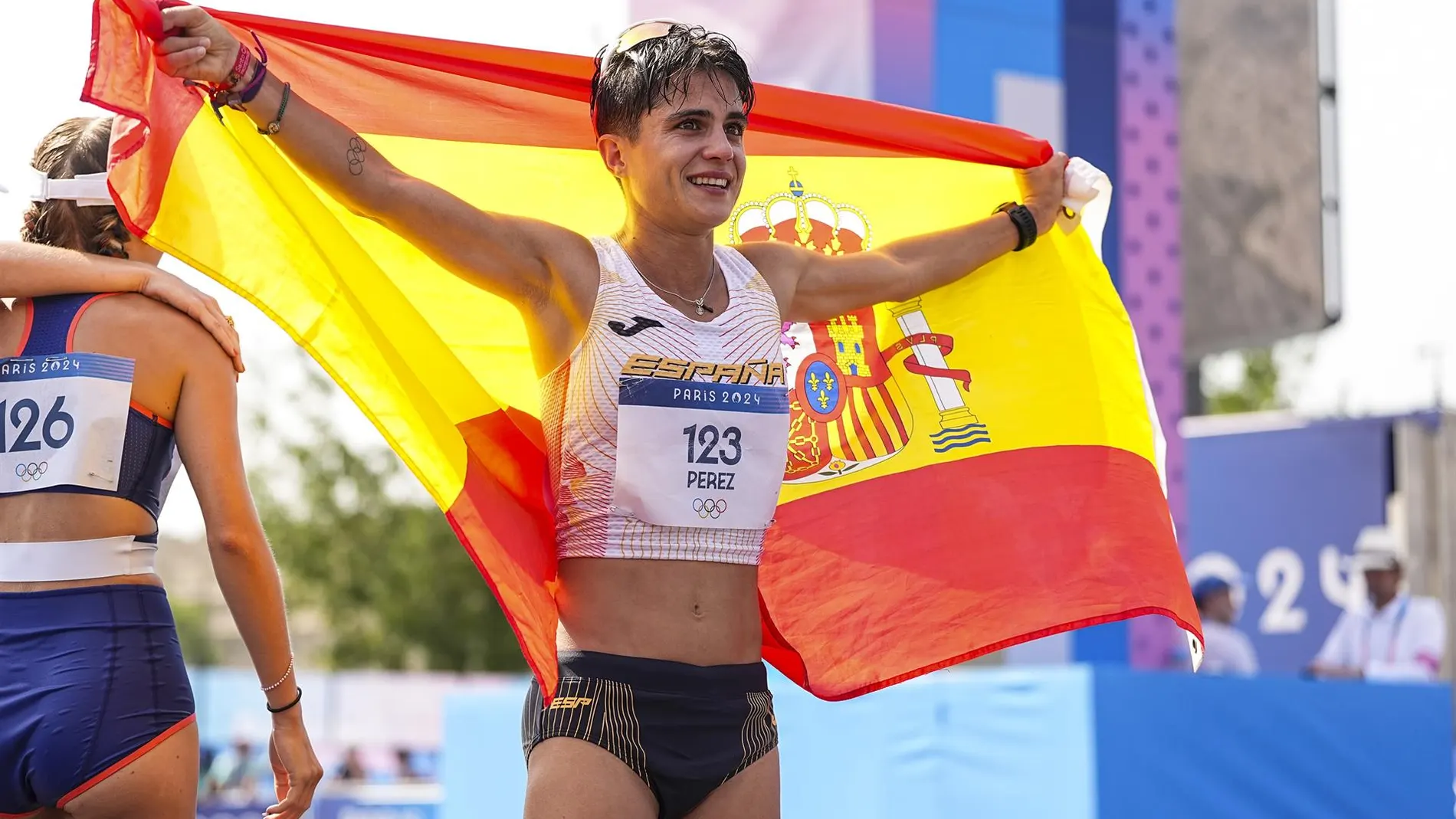 JJ.OO/Atletismo.- María Pérez: "Para mí sí es la Triple Corona, es la medalla de todos los marchadores"