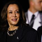 La vicepresidenta Kamala Harris