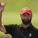Jon Rahm, durante su segundo recorrido en Le Golf National