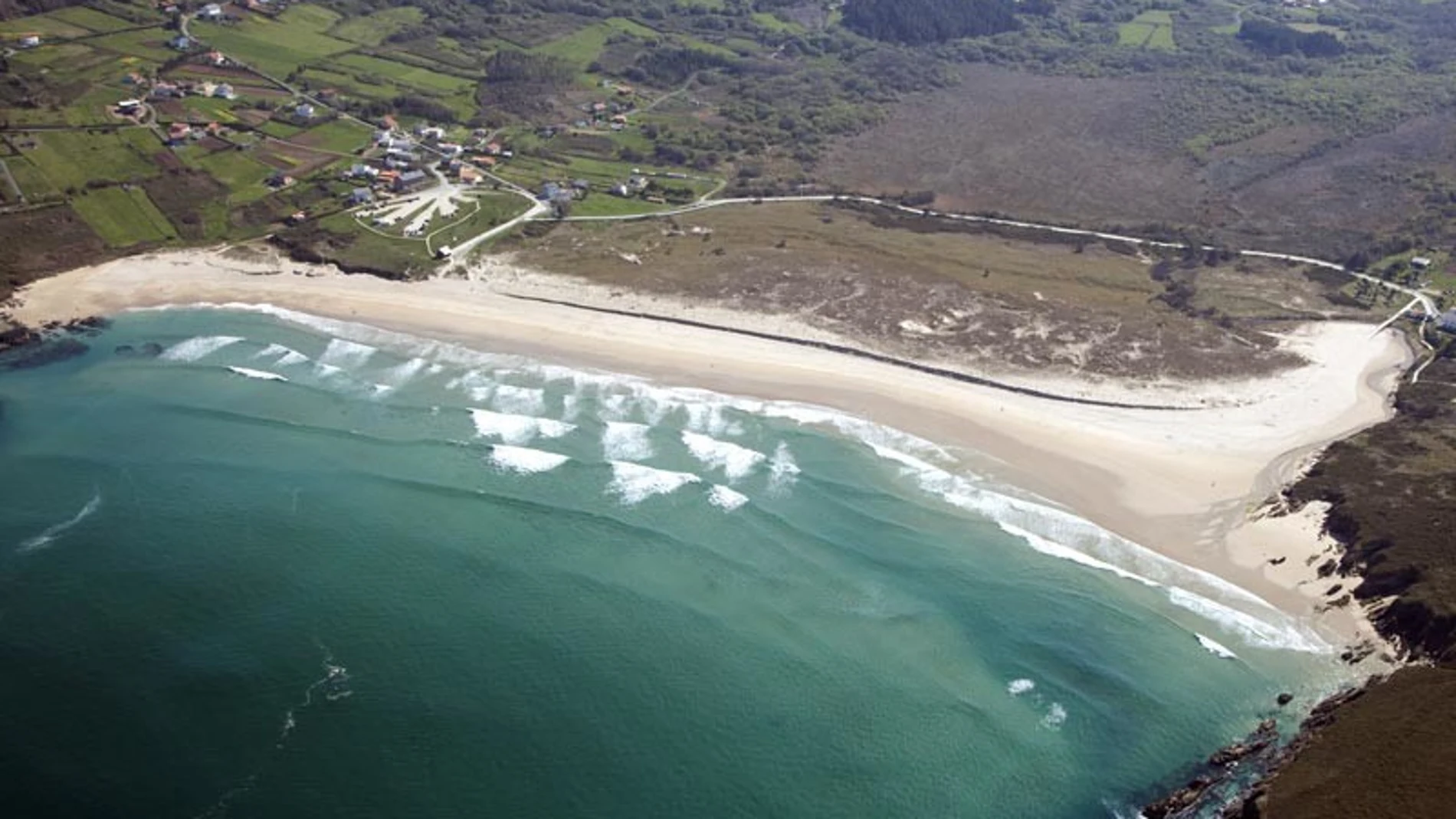 Playa de Pantín.