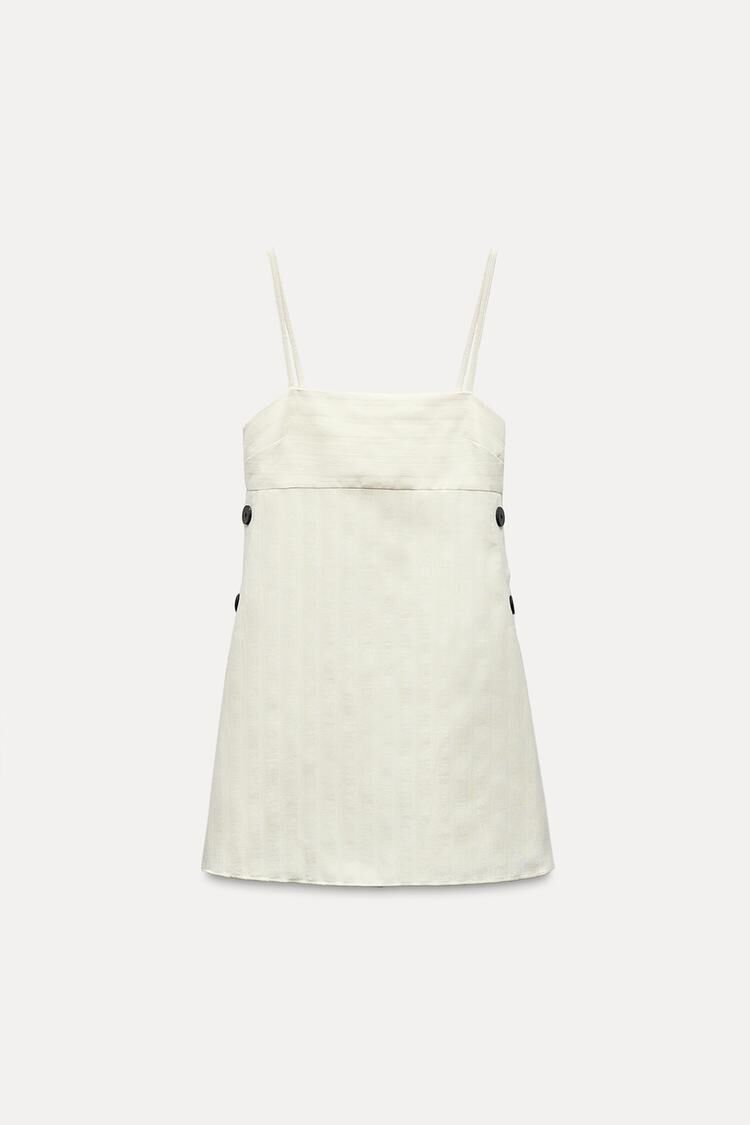 Vestido botones. 