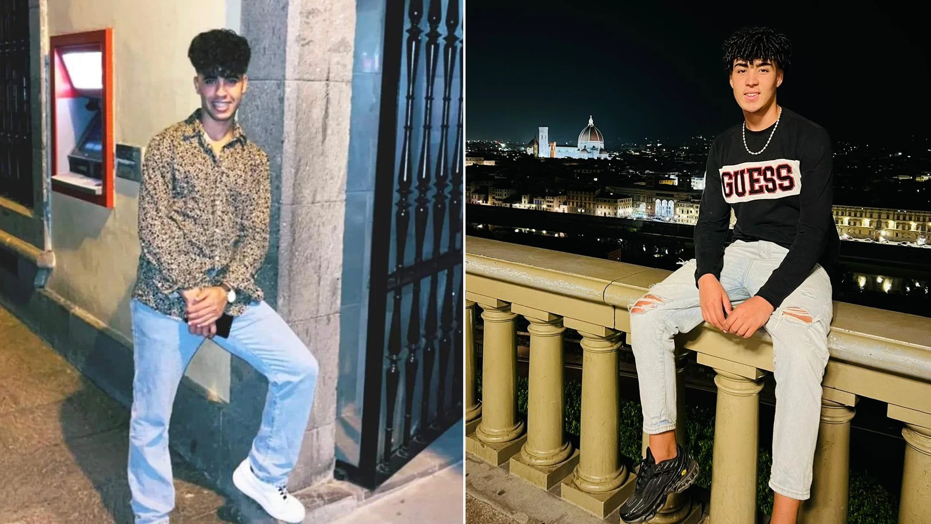 Adil Messi y Ayoub Ourizanne, los dos llegaron siendo menores en una patera.