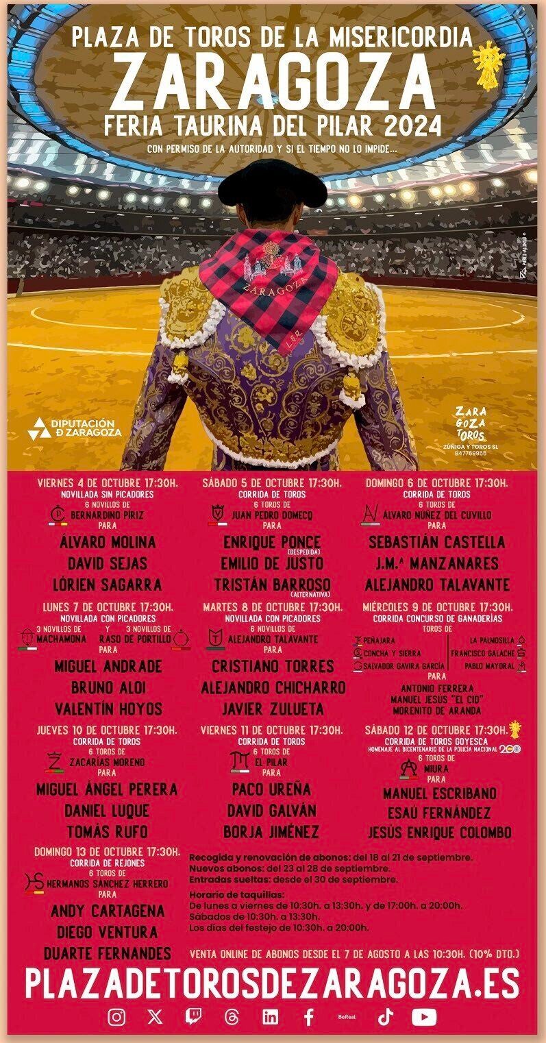 Feria del Pilar de Zaragoza 2024
