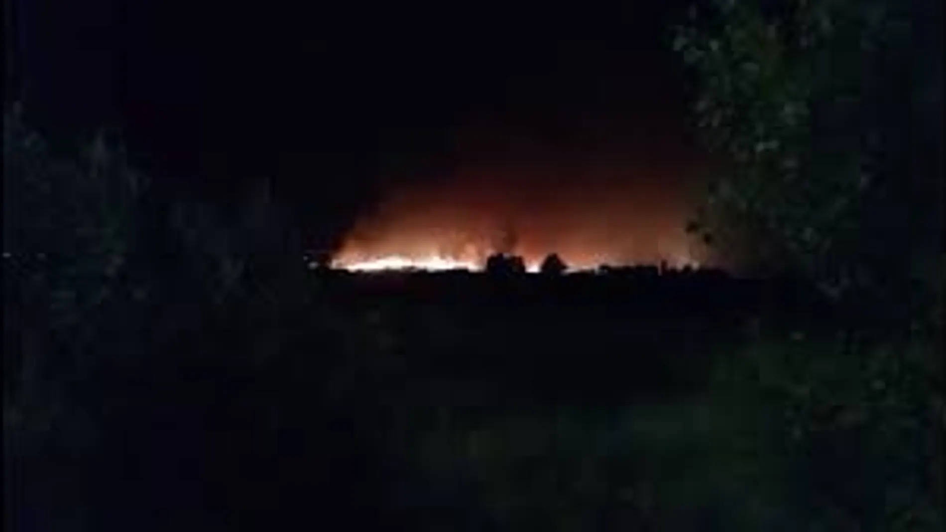 Incendio en Tres Cantos