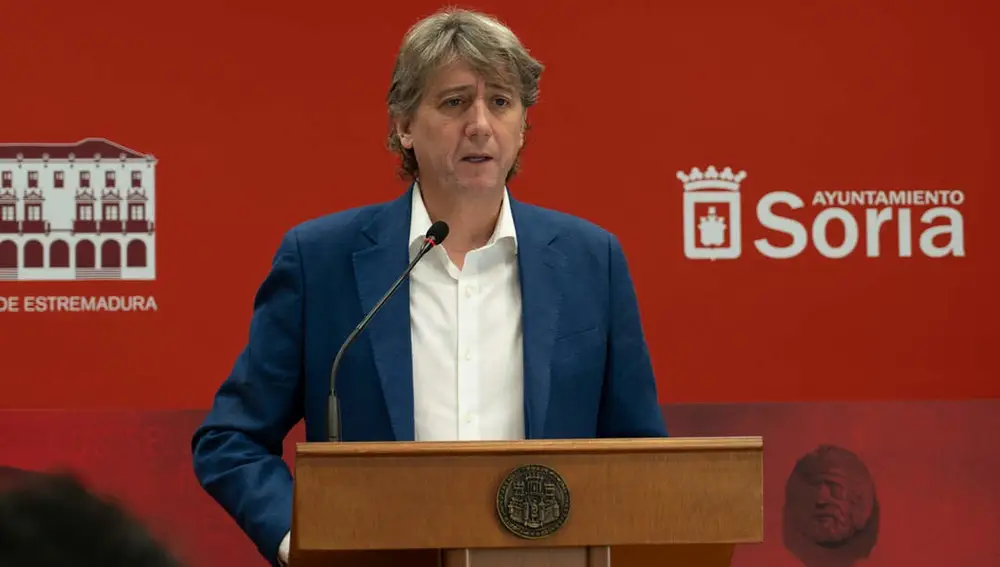El alcalde de Soria, Carlos Martínez