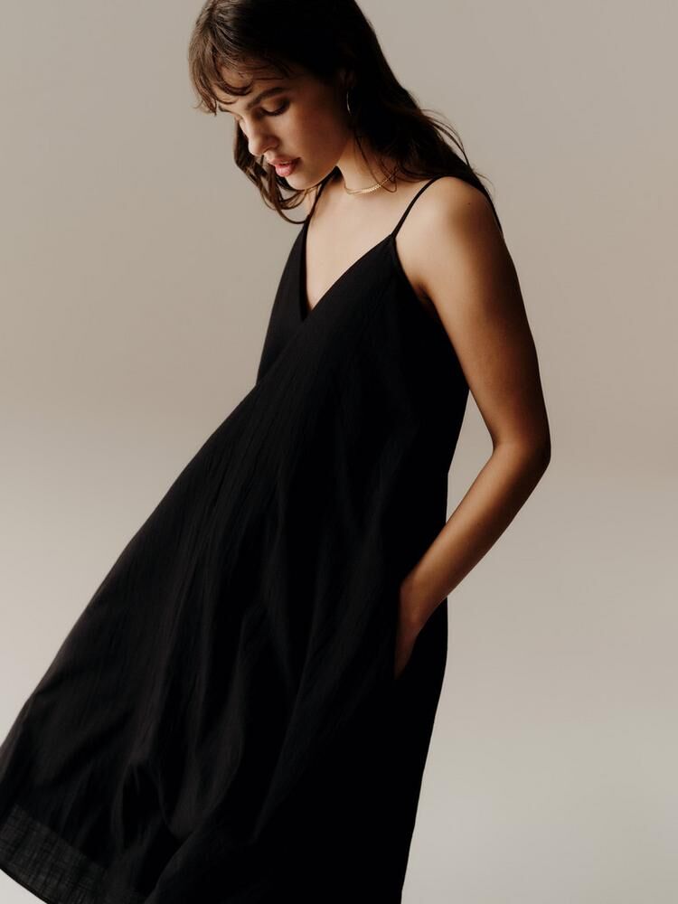 Vestido negro de Primark