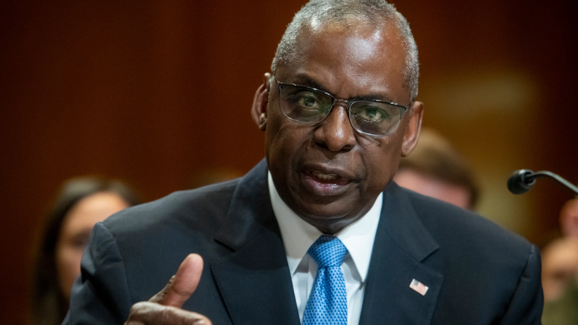 May 8, 2024, Washington, District Of Columbia, USA: United States Secretary of Defense Lloyd J Austin III, appears s before a Senate Appropriations - Subcommittee on Defense hearing to examine proposed budget estimates and justification for fiscal year 2025 for the Department of Defense, in the Dirksen Senate Office Building in Washington, DC, Wednesday, May 8, 2024 (Foto de ARCHIVO) 08/05/2024