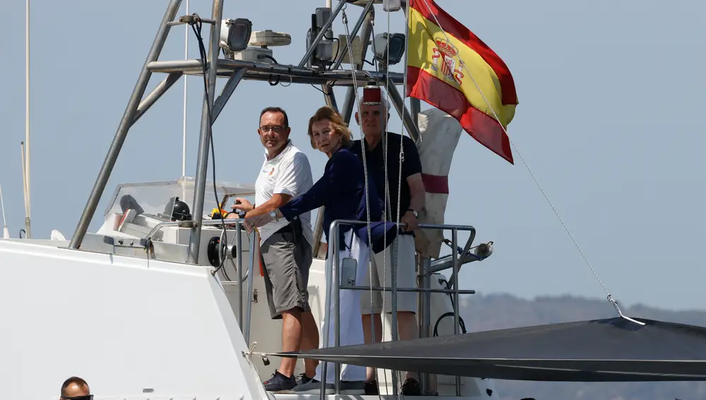 Reina Sofía en Mallorca.