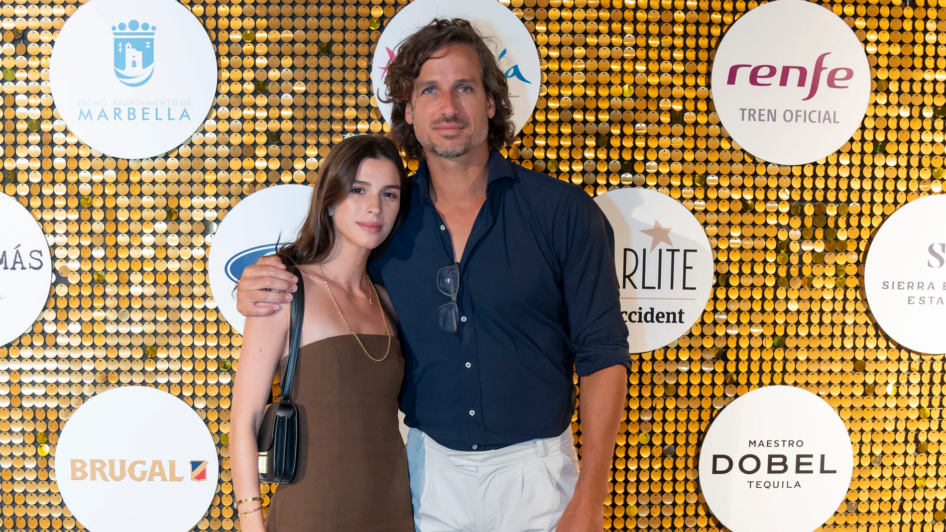 Sandra Gago y Feliciano Lopez.