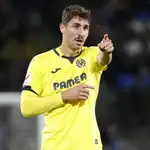 Santi Comesaña con el Villarreal
