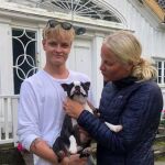 La princesa Mette-Marit con su hijo Marius Borg