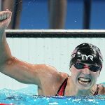 Katie Ledecky emuló a Phelps con su cuarto oro olímpico consecutivo en el 800 libre