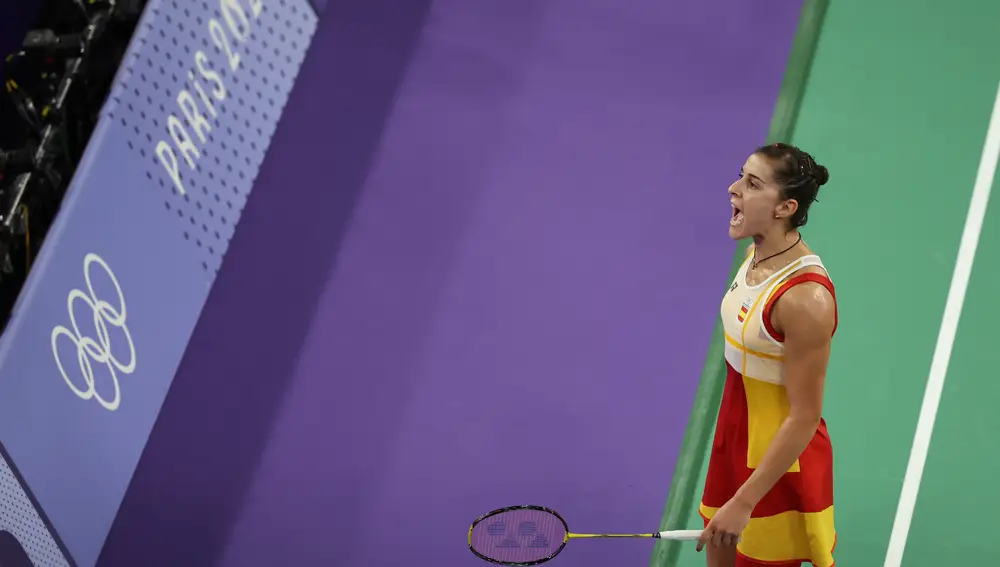 Bádminton femenino: Aya Ohori - Carolina Marín