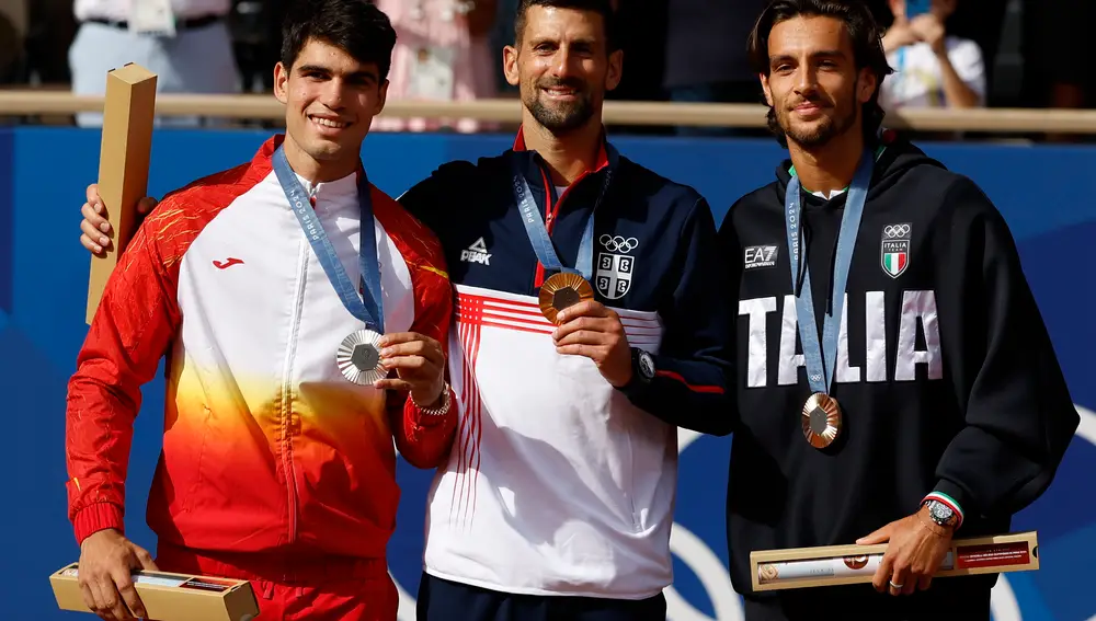 Final tenis individual masculina: Carlos Alcaraz - Novak Djokovic