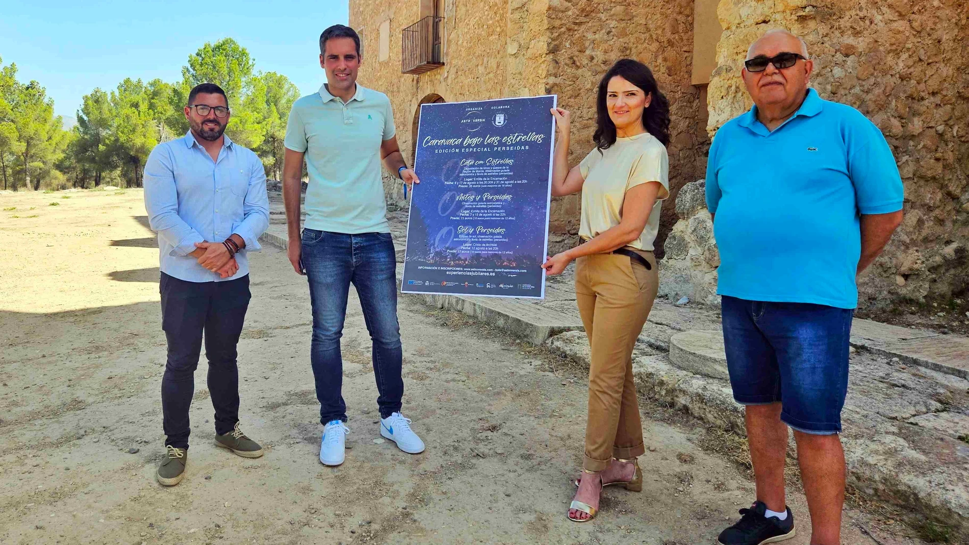 Caravaca organiza actividades especiales para contemplar las 'Lágrimas de San Lorenzo'