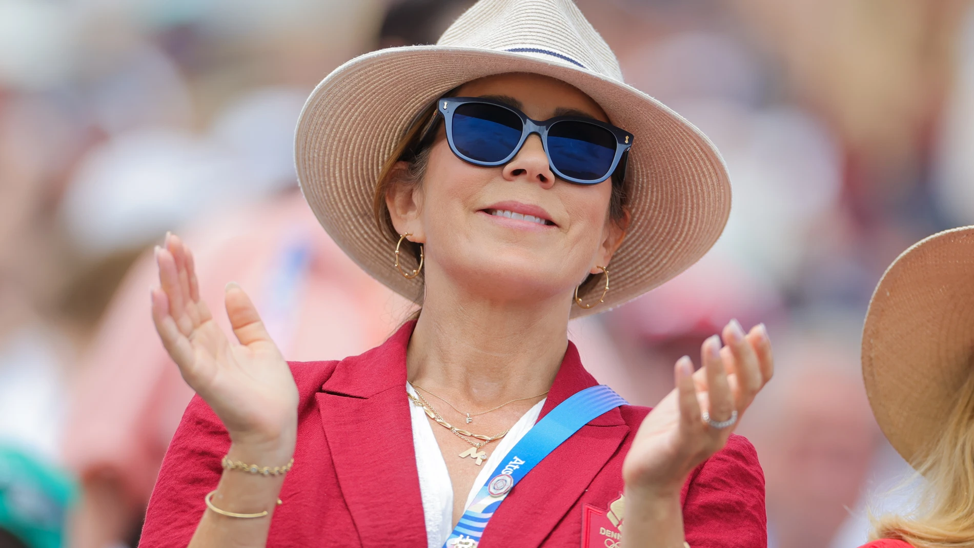 Mary de Dinamarca en los Juegos Olímpicos de París.