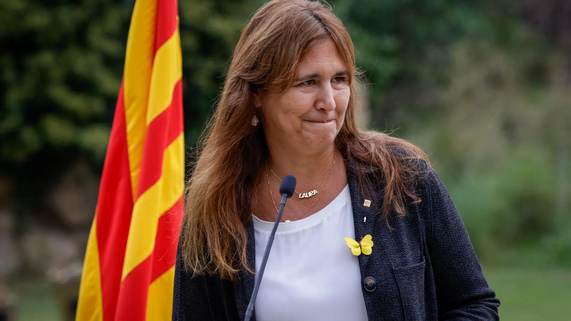 Borràs (Junts) asegura que ERC "ha cambiado de bando" al apoyar la investidura de Illa