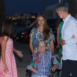 La Familia Real disfruta de una distendida cena durante sus vacaciones en Mallorca