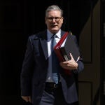 Prime Minister Keir Starmer leaves Downing Street for his first PMQs - 24 Jul 2024
