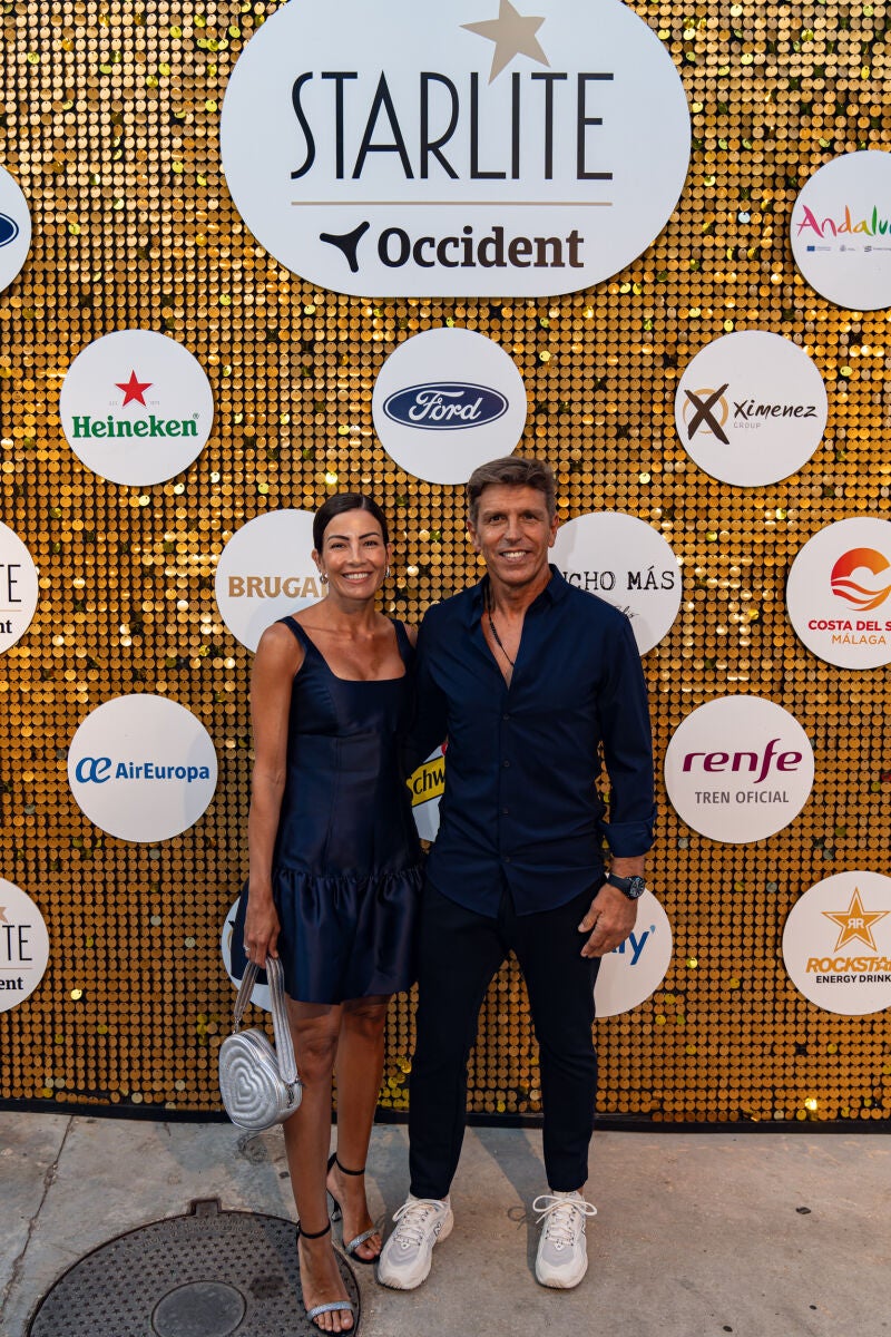 Virginia Troconis y Manuel Díaz.