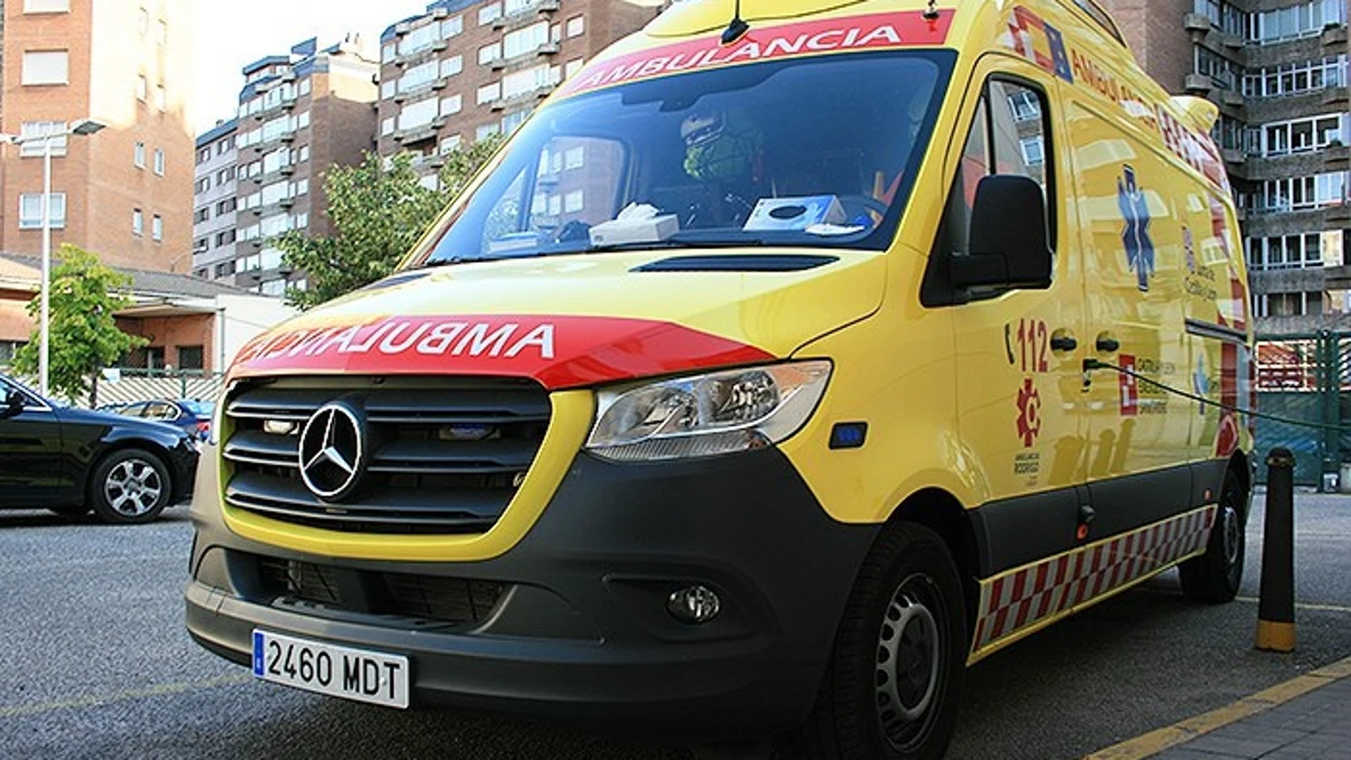 Imagen de archivo de una ambulancia del Sacyl 112 (Foto de ARCHIVO) 27/06/2024