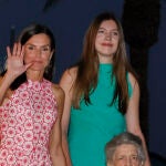 La familia real cena en Palma de Mallorca