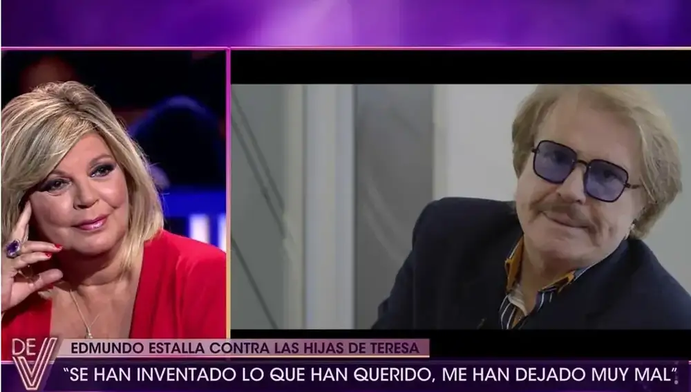 Terelu Campos y Edmundo Arrocet