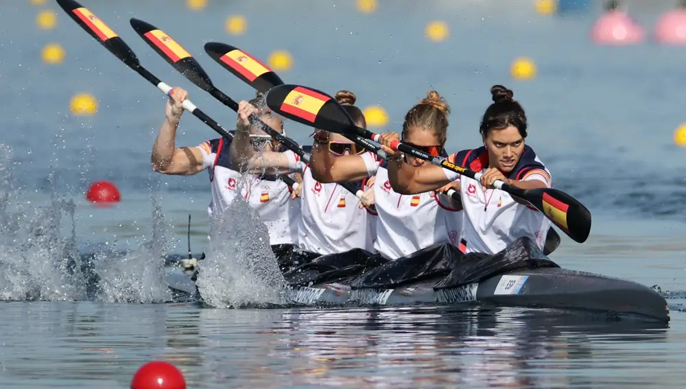 Piragüismo: K-4 500m femeninos