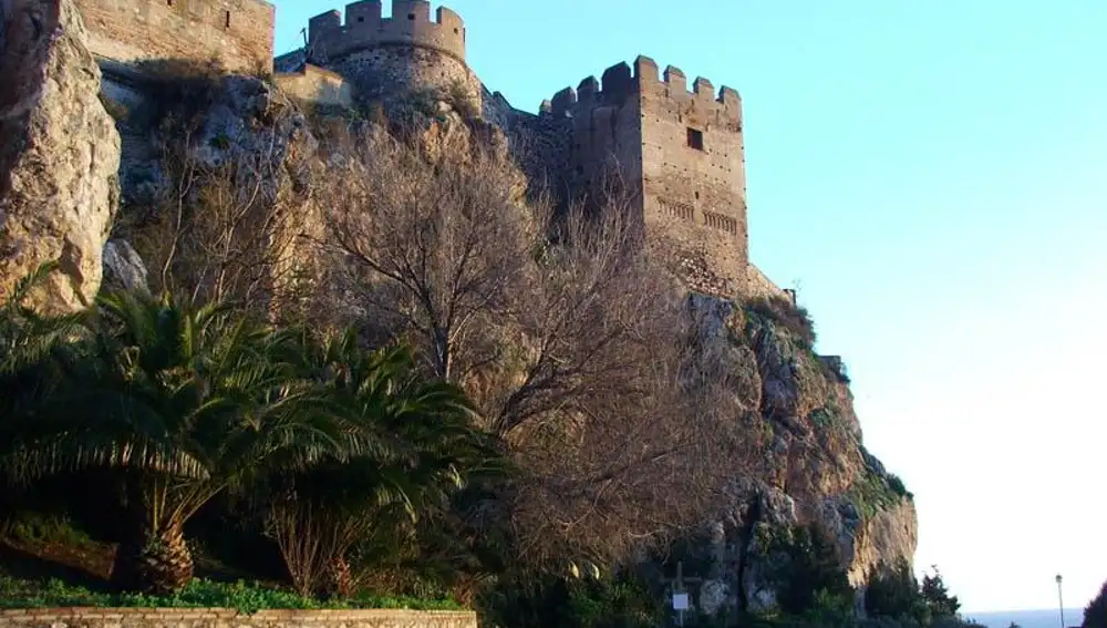 El castillo de Salobreña (Granada)