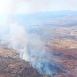 Incendio en La Estrella (Toledo)