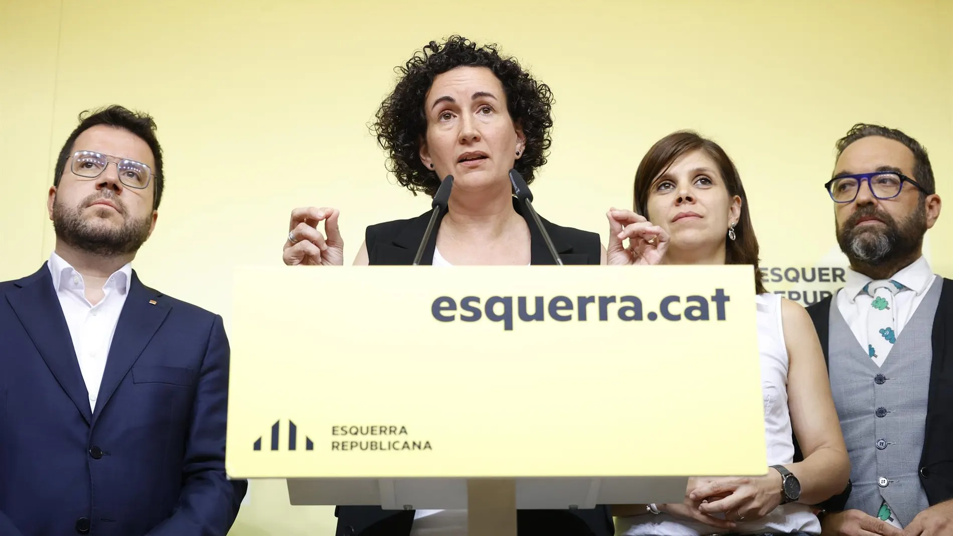 Rovira (ERC) descarta ahora gobernar con Illa y en un futuro "depende en buena parte" de PSC y PSOE