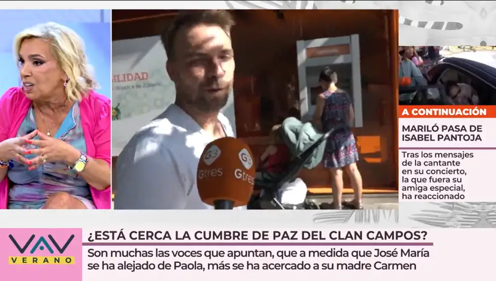 Carmen Borrego en 'Vamos a ver'
