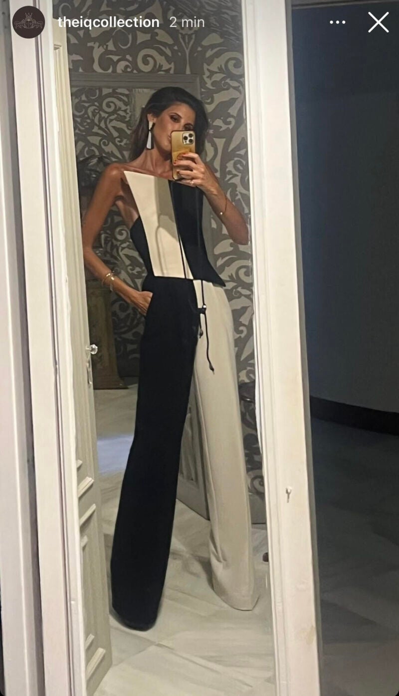 El look de Inés Domecq.
